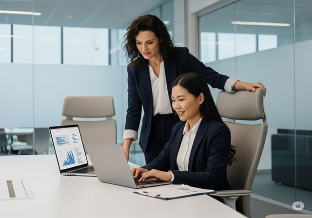 HRMS Platform Architecture dashboard showing attendance and payroll modules